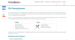 Desktop Screenshot of fileunemployment.org
